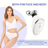 EMS face lifting massage roller machine