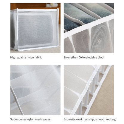 7 Compartment Clothes Storage Box