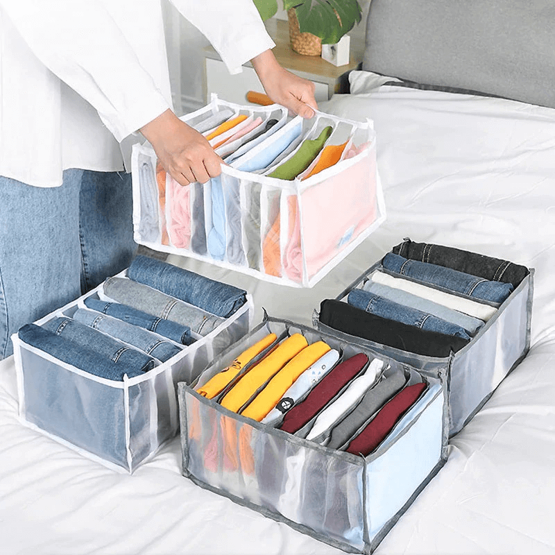 7 Compartment Clothes Storage Box