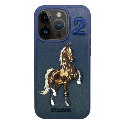 Premium Santa Barbara Polo & Racquet Club ® Boris Series Leather Case for iPhone 15 Series