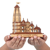 Ayodhya Shri Ram Mandir 3D Wooden Temple