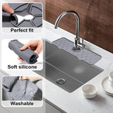 Kitchen Silicone Faucet Sink Splash Guard