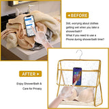 Clear Toiletry Bag Wall Shower Clothing Bag