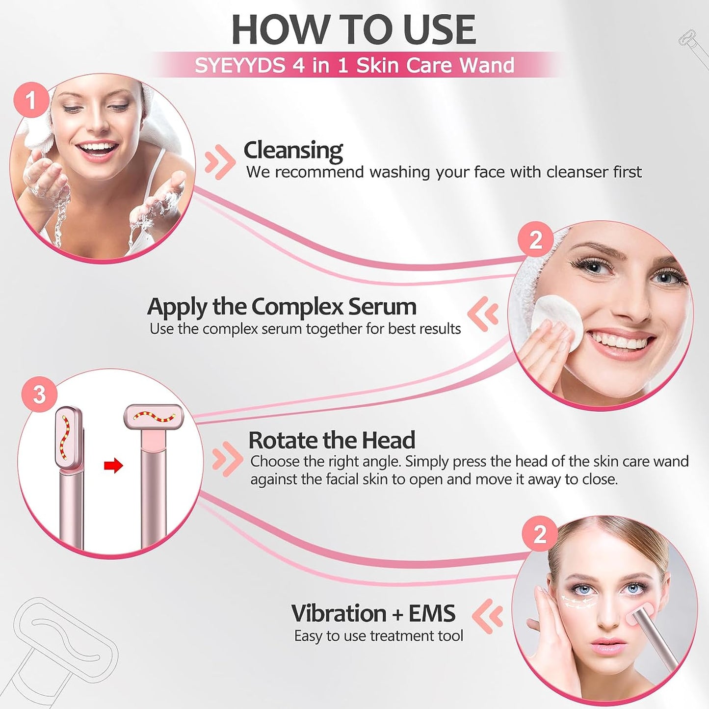 Red Light Therapy Wand