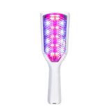 LED Hair Growth Brush Red blue light vibration hair growth comb