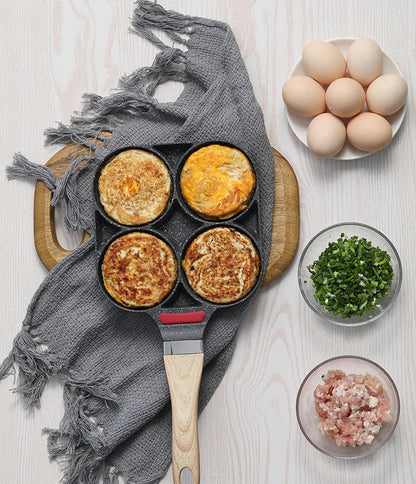 4-Hole Fried Egg Burger Pancake Pan