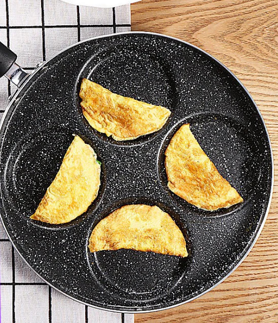 4-Hole Fried Egg Burger Pancake Pan