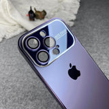 Premium Chromatic Lens Glass Case For iPhone 15 Series