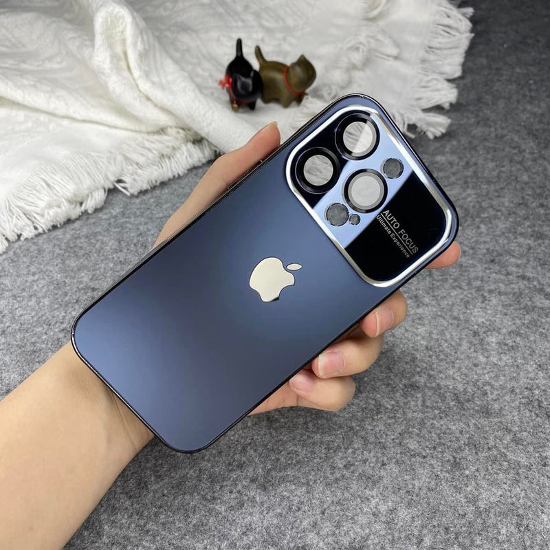 Premium Chromatic Lens Glass Case For iPhone 15 Series