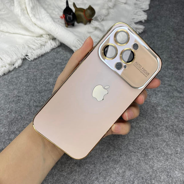 AG Full Lens Glass Case For iPhone