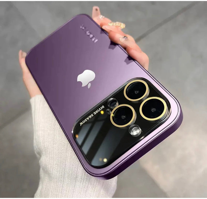 AG Full Lens Glass Case For iPhone