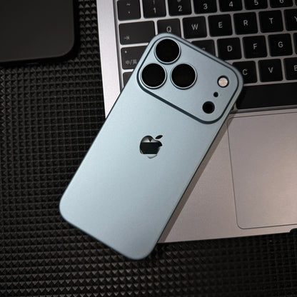 TitanEdge™ Metallic iPhone Case – Premium Titanium-Style Armor | Camera Guard
