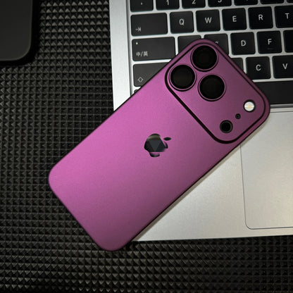 TitanEdge™ Metallic iPhone Case – Premium Titanium-Style Armor | Camera Guard