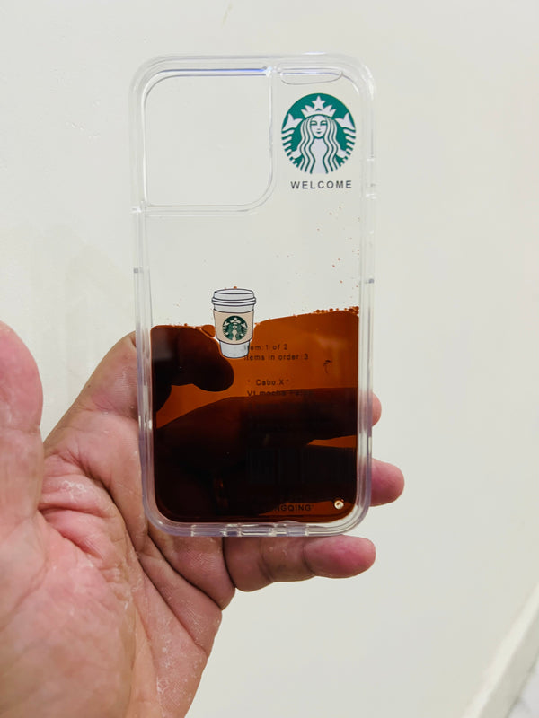 Starbucks Frappuccino iPhone Case With Floating Cup