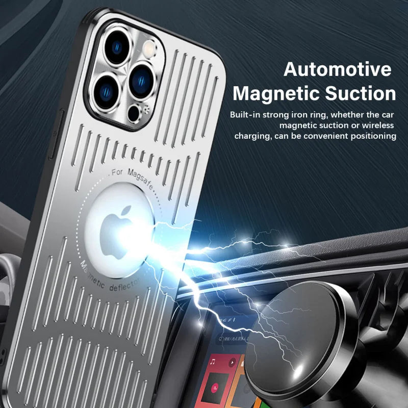 Metal Heat Dissipation Breathable Macsafe Case for Magsafe for iPhone