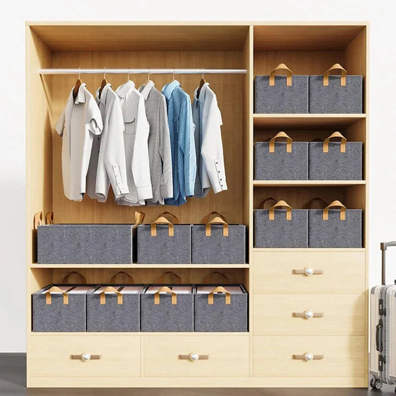 Premium Multi-functional Folding Wardrobe Organizer - Space Saver