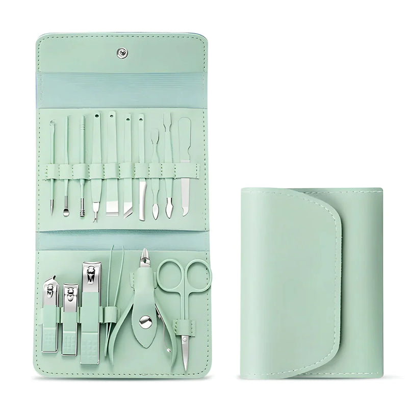 Nail Clippers Portable Set 16pcs