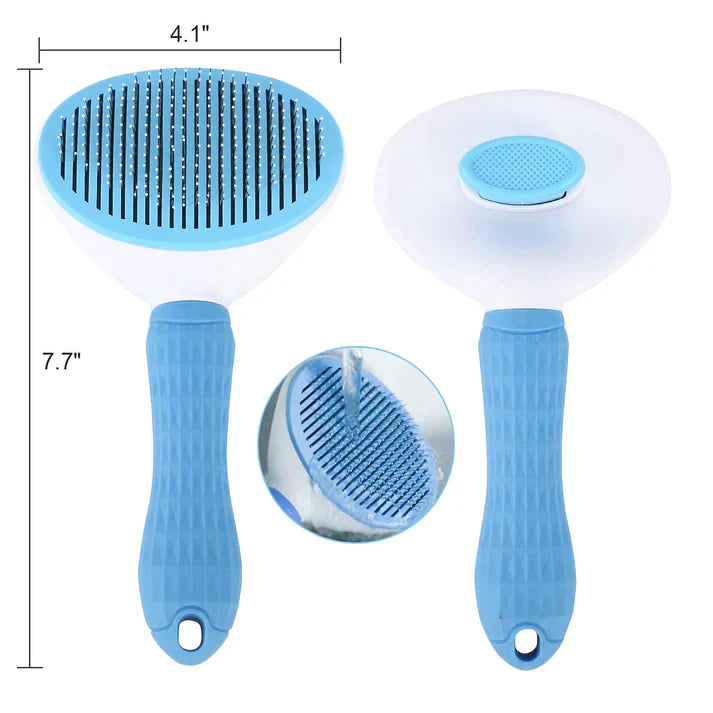 Pet Grooming Hair Cleaning Brush (Stainless Steel)