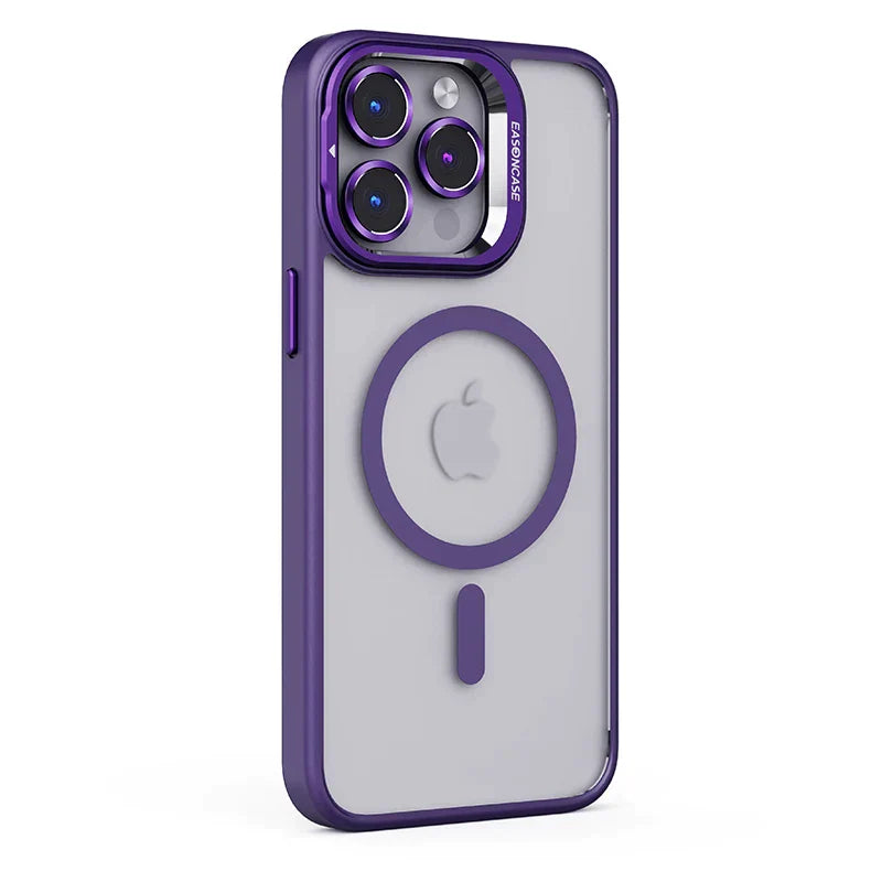 Metal Lens holder Magnetic Phone Case