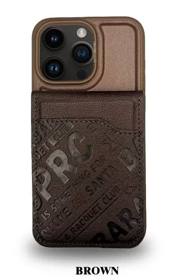 Premium Santa Barbara Polo & Racquet Club ® Hulda Series Leather Case for iPhone 15 Series