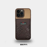 Premium Santa Barbara Polo & Racquet Club ® Hulda Series Leather Case for iPhone 15 Series