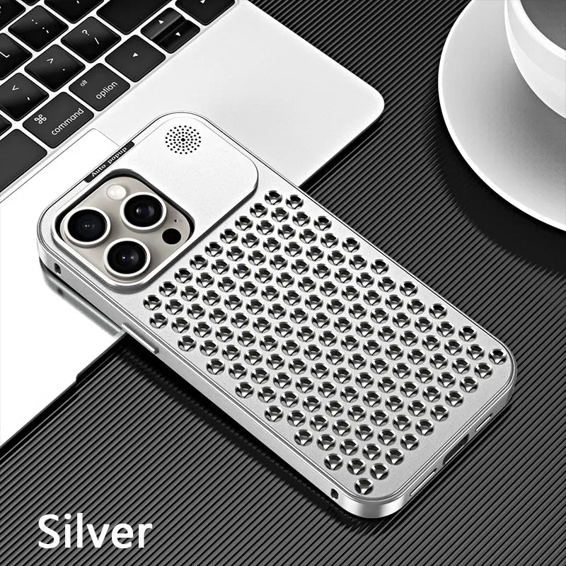 Metal Cooling Phone Case For Iphone