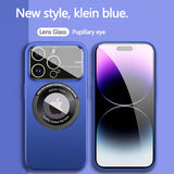 Slim Matte Frosting Glass Lens Protects Case