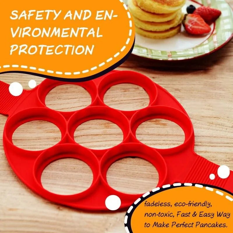 Silicone Flip Pancake Mold