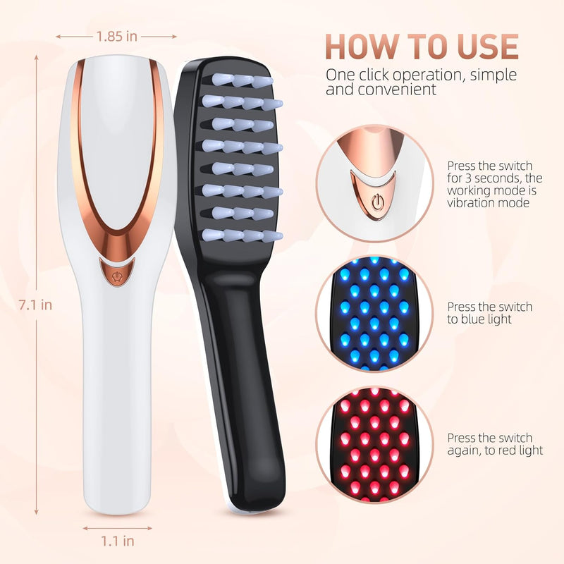 Scalp Massager- LED Hair Growth Comb 2.0