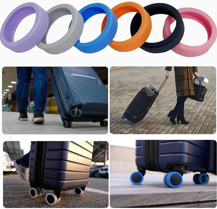 New Luggage Wheel Silicone Protector