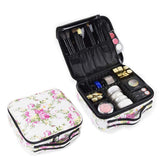 Makeup Storage Case with Adjustable Compartment