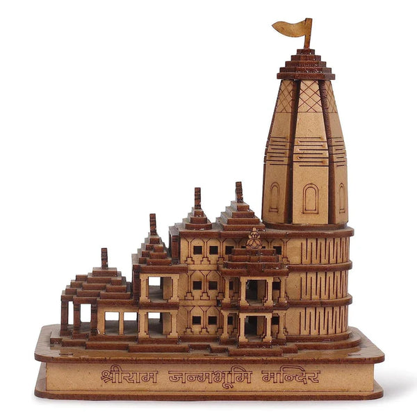 Ayodhya Shri Ram Mandir 3D Wooden Temple