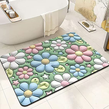 3D Anti-Slip Absorbent Floor Mat