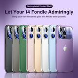 Premium Chromatic Lens Glass Case For iPhone 15 Series