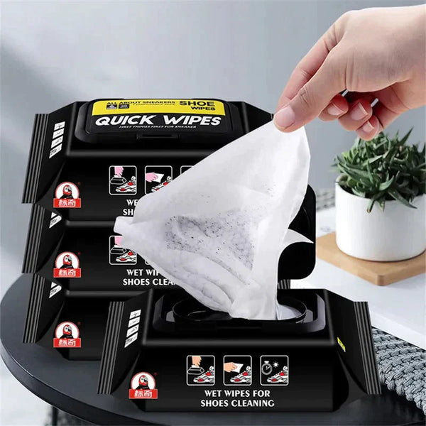 Instant Sneaker Cleaning Wipes (Pack of 80 Pcs)